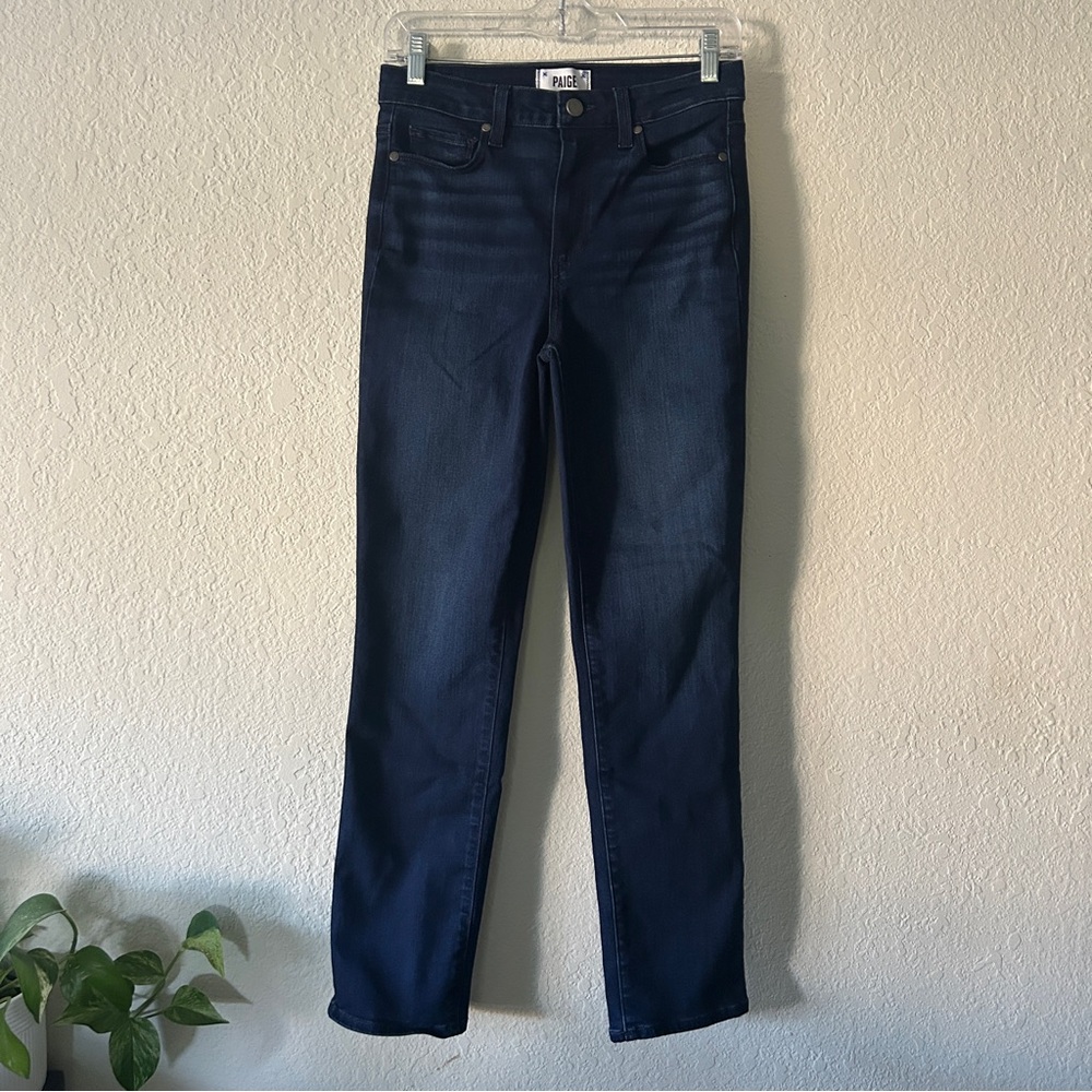 PAIGE Women's Midnight Blue Skinny Jeans